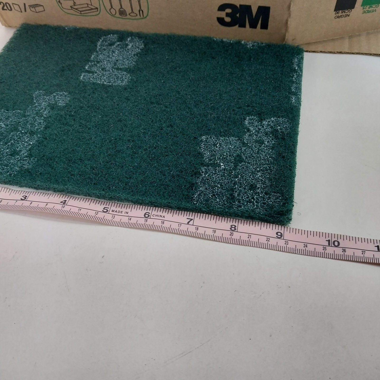 3M Scotch-Brite Heavy Duty Scouring Pad 9 in. L 20 pk