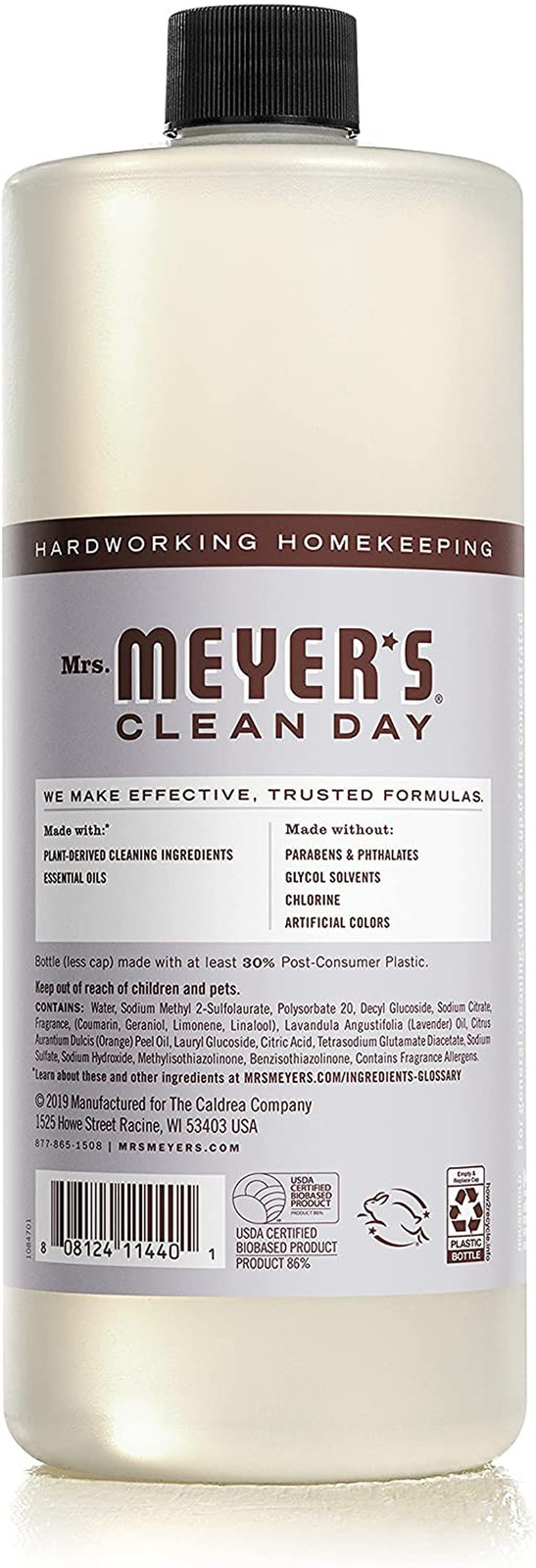 CLEAN DAY Multi-Surface Cleaner Concentrate, Use to Clean Floors, Tile, Counters