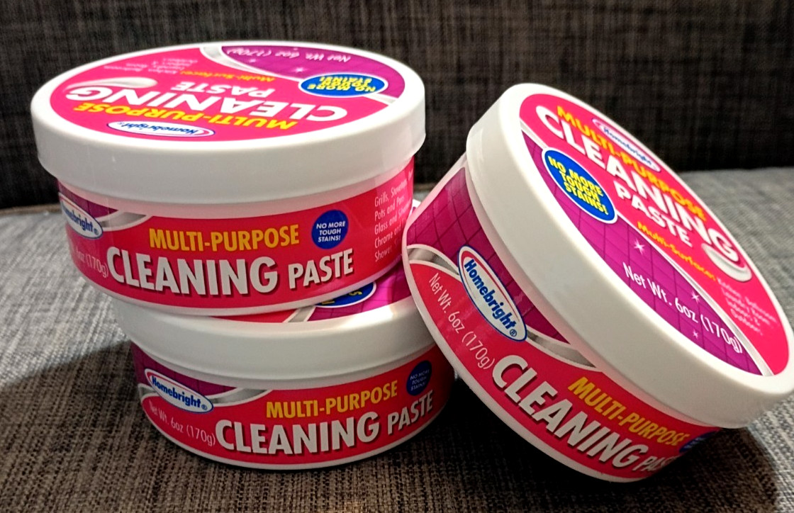 Multi-Purpose Cleaning Paste Home Kitchen Bathroom Laundry Supplies 6oz (3 Pack)
