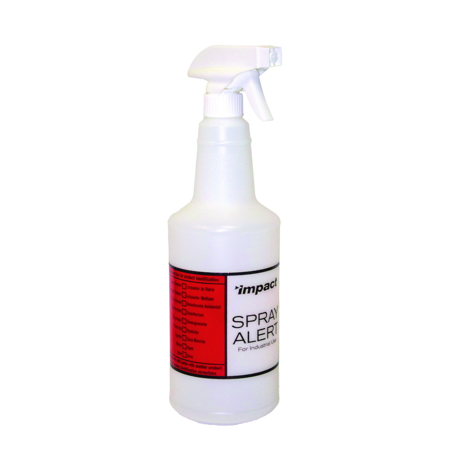 Impact? Spray Alert System, 32 oz, Natural with Red/White Sprayer, 3/Pack, 24 Pa