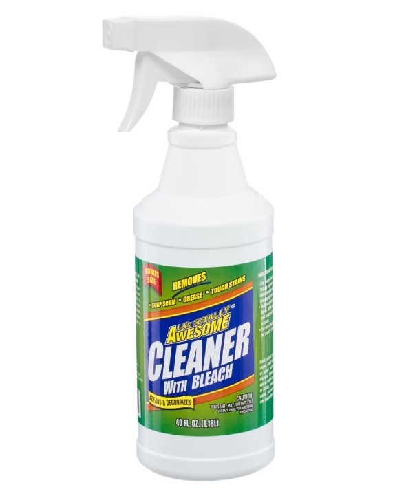 (Lot of 2)- LA’s Totally Awesome Cleaner with Bleach- 40 Fl. Oz. (Each)