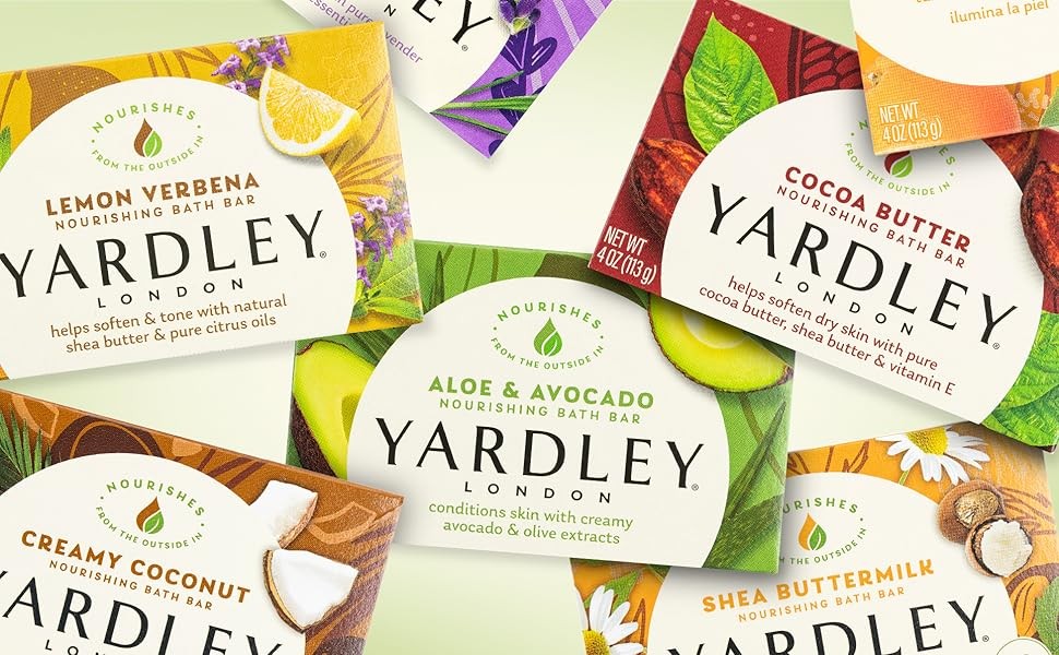 Yardley Bar Soap, English Lavender, 2 Count