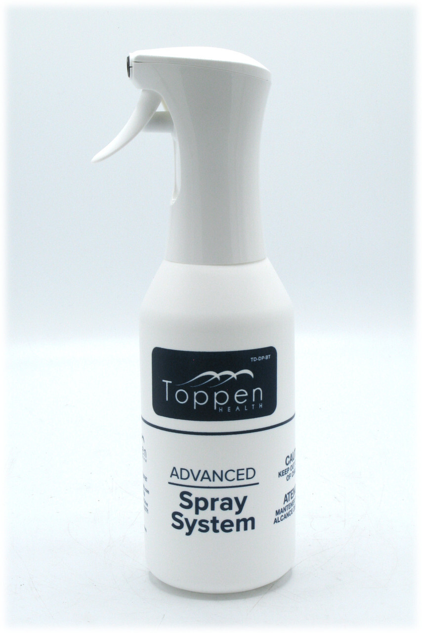 Toppen Health TD-DP-BT Misting Spray Bottle, 24oz, 4-pack