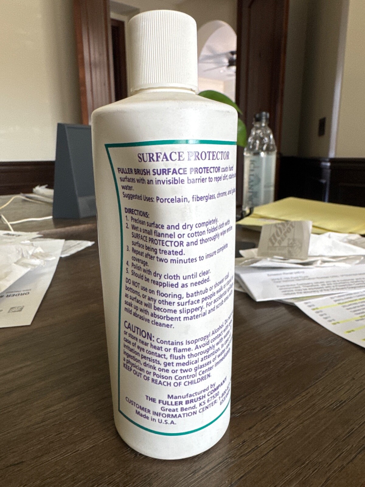 Fuller Brush Company Surface Protector Five (5) Full liquid 12 ounce bottles NEW