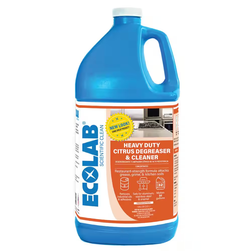 1 Gal. Heavy Duty Citrus Degreaser Concentrate Cleaner, Attacks Grease and Grime
