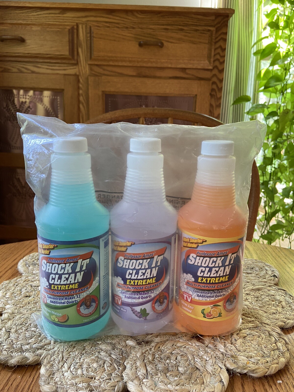 3 Prof Amos Shock It Clean Supreme Multipurpose Cleaner Concentrate Citrus Zest