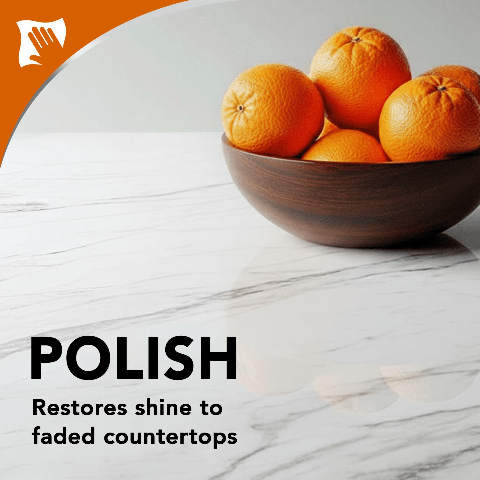 Countertop Cleaner Polish Protect Granite Stone 3 in 1 Durable Surface Formula