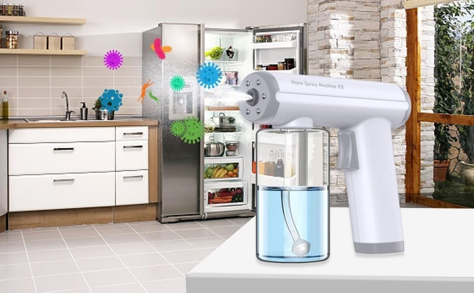 K8 Nano Disinfectant Spray Machine Misting Sprayer Rechargeable Atomizer 300ml
