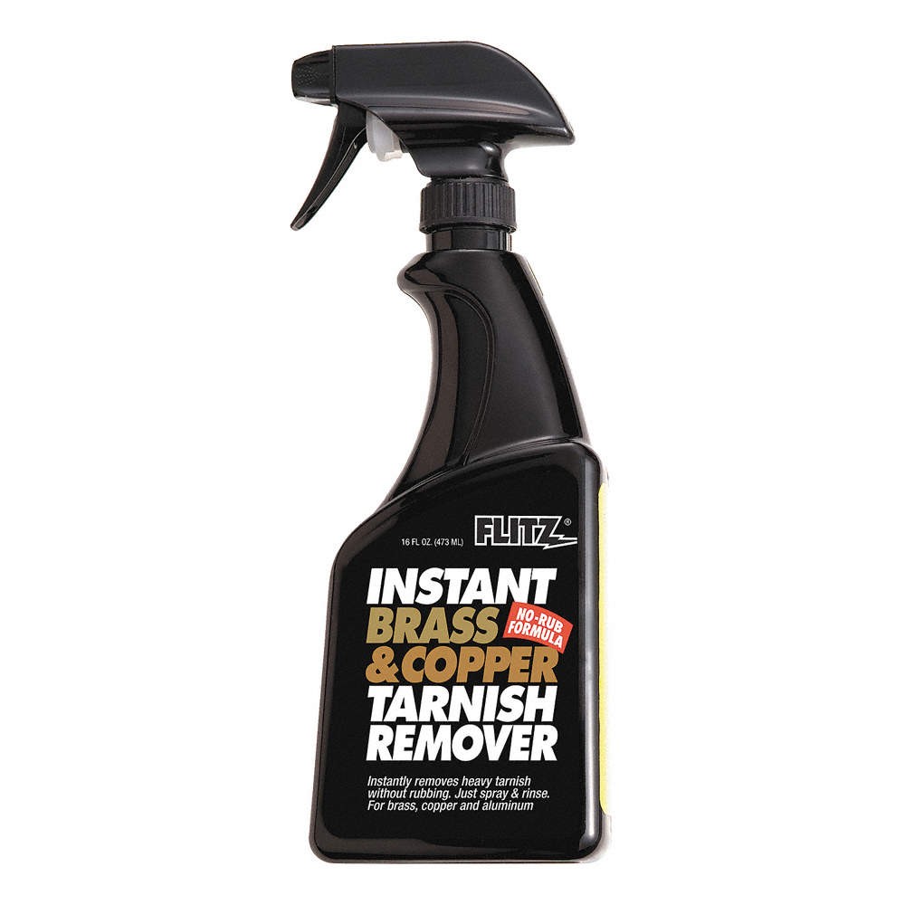 FLITZ PREMIUM POLISHING PRODUCTS BC 01806 Tarnish Remover,16 oz,Spray Bottle 4HW