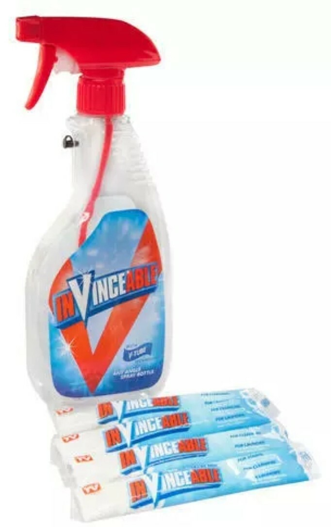 INVINCEABLE All-In-One Cleaner, Stain Fighter, Laundry Booster-New FREE SHIPPING