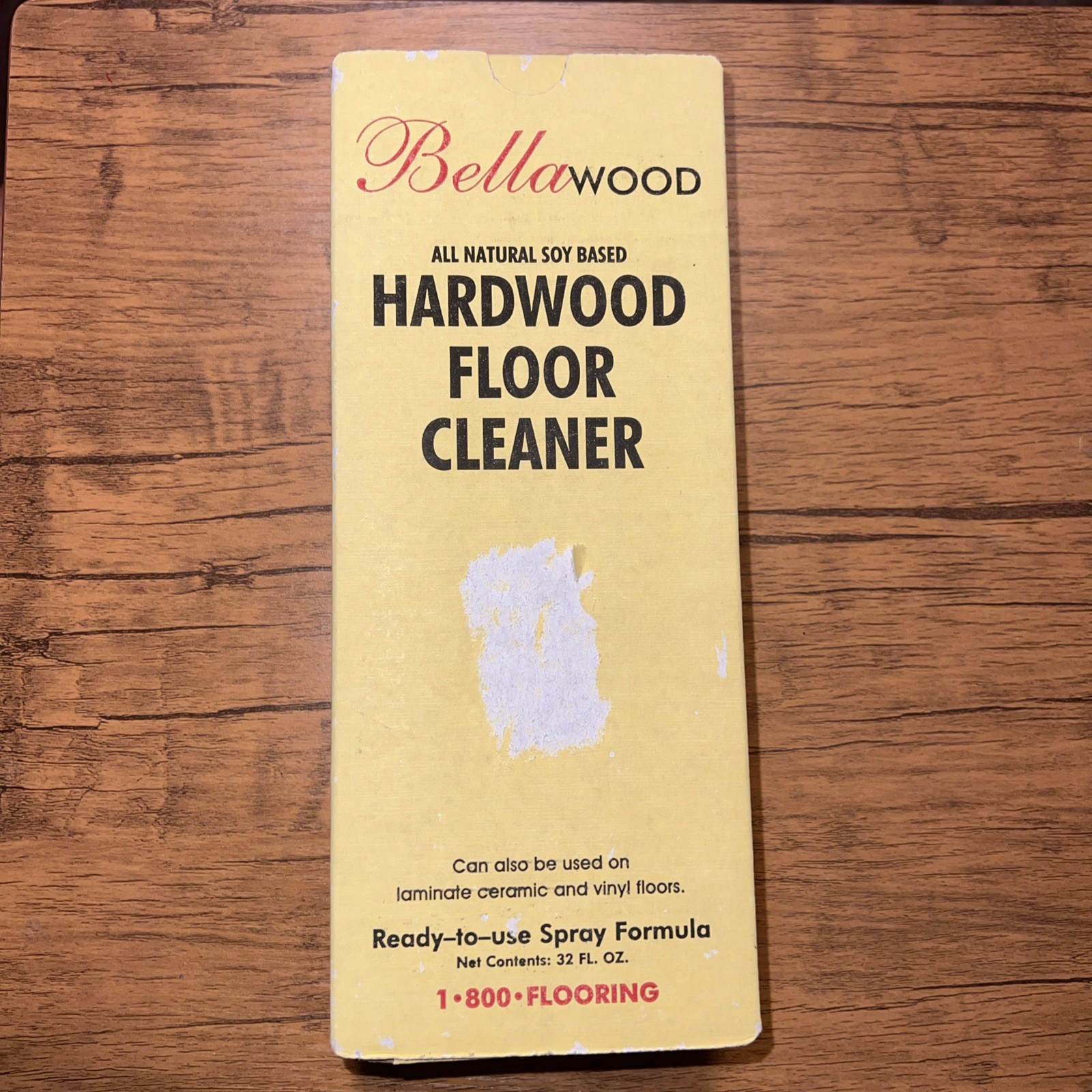 Bellawood Hardwood Floor Cleaner Ready To Use Spray With Pump, 32 Oz – NWT