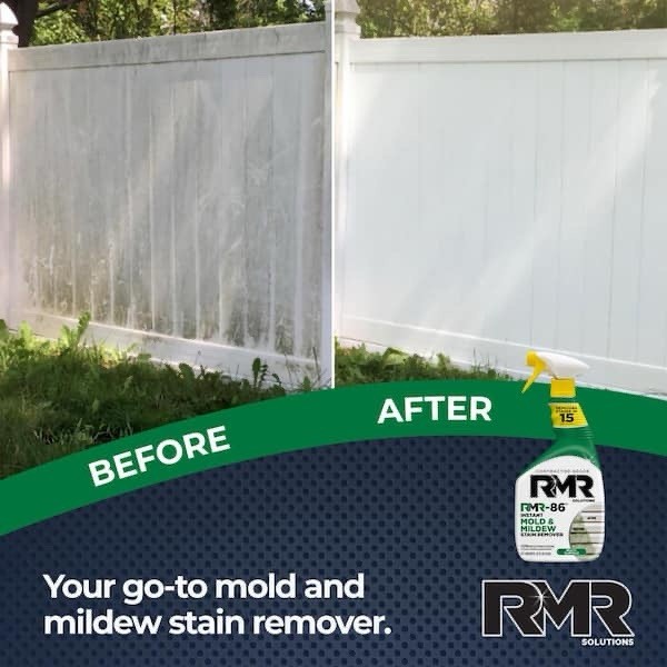 RMR-86 Instant Mold and Mildew Stain Remover Spray Scrub Free Formula 32 Fl Oz