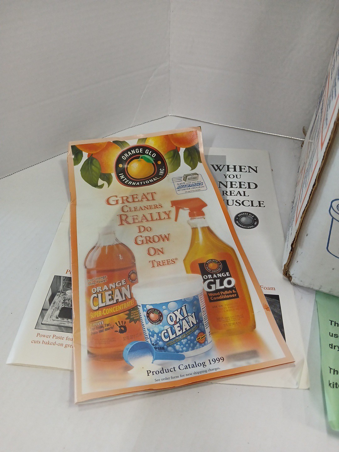 Orange Glo Power Paste Kit New Open Box