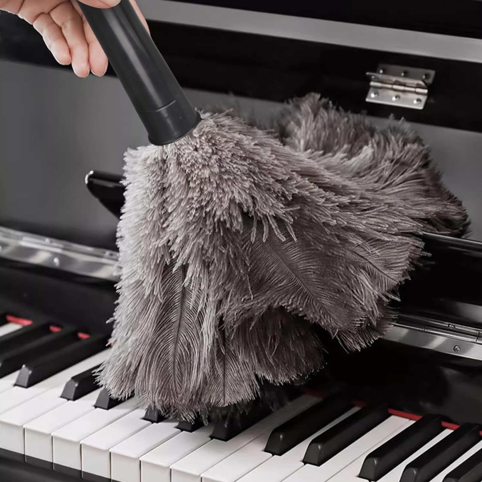 Retractable Feather Duster-Genuine Ostrich Style a – 1 Pcs