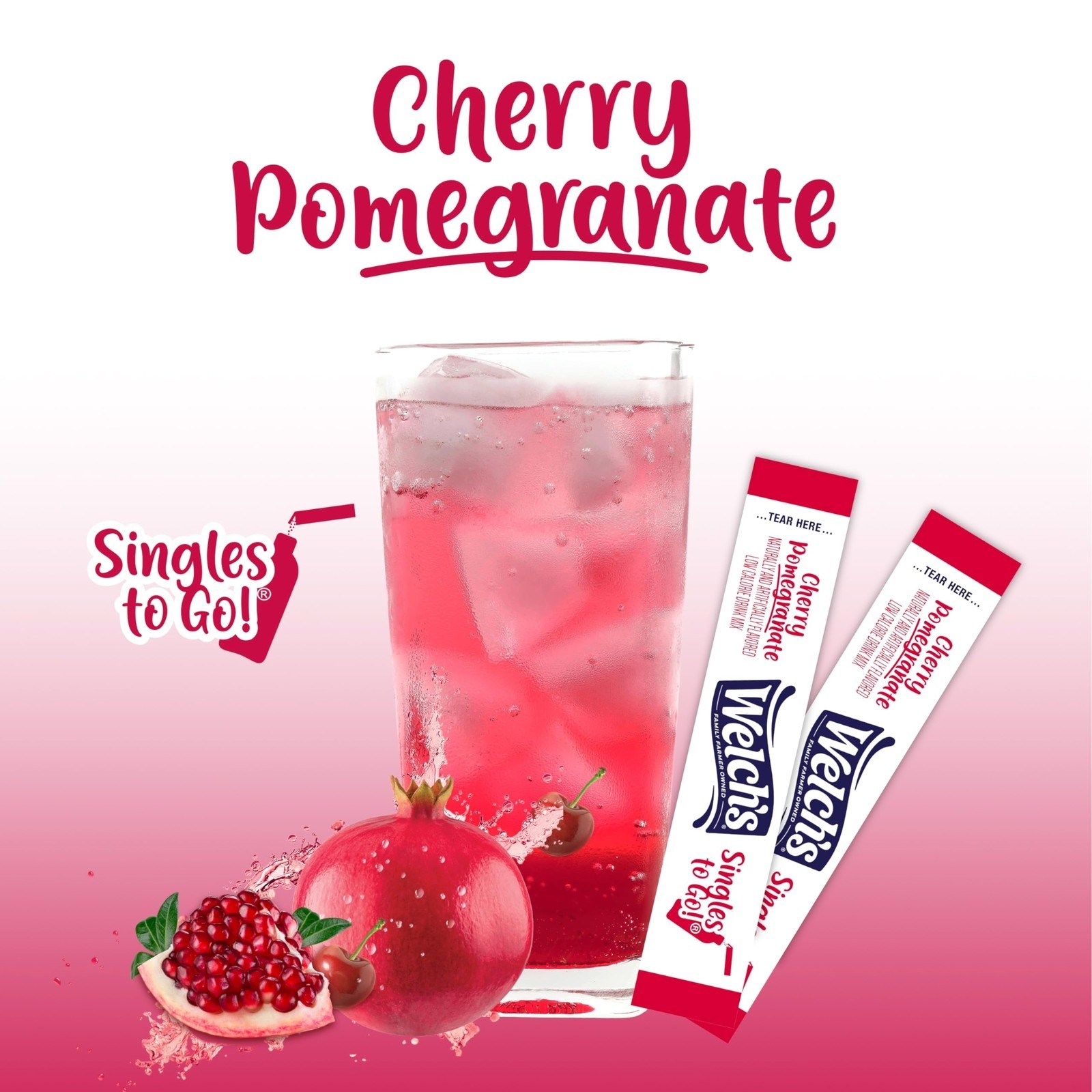 Welch’s Singles To Go Variety Pack Watertok Powdered Drink Mix Includes 4 Fla…