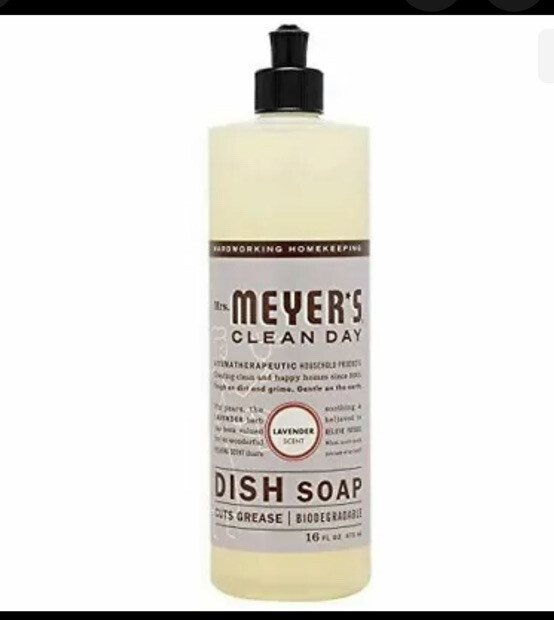 Mrs. Meyer’s Clean Day Liquid Dish Soap Cruelty Free Formula Lavender Scent 16oz