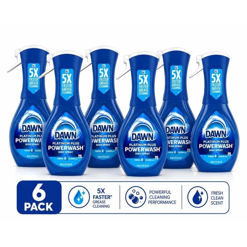 Dawn Professional Heavy Duty Powerwash Dish Spray (6 PACK)