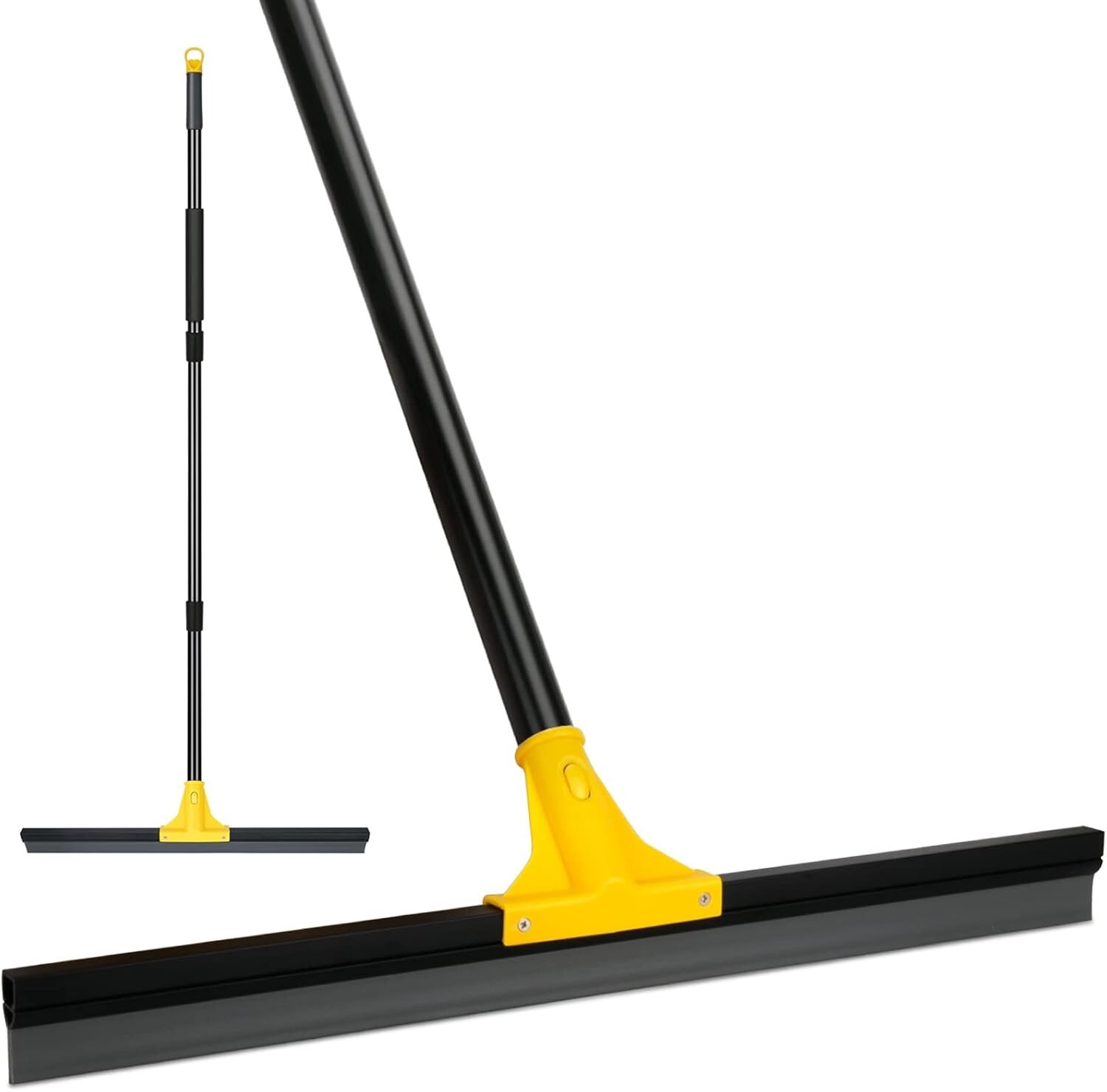 Floor Squeegee for Concrete and Tile Cleaning, 24” Squeegee Broom for Floor, La