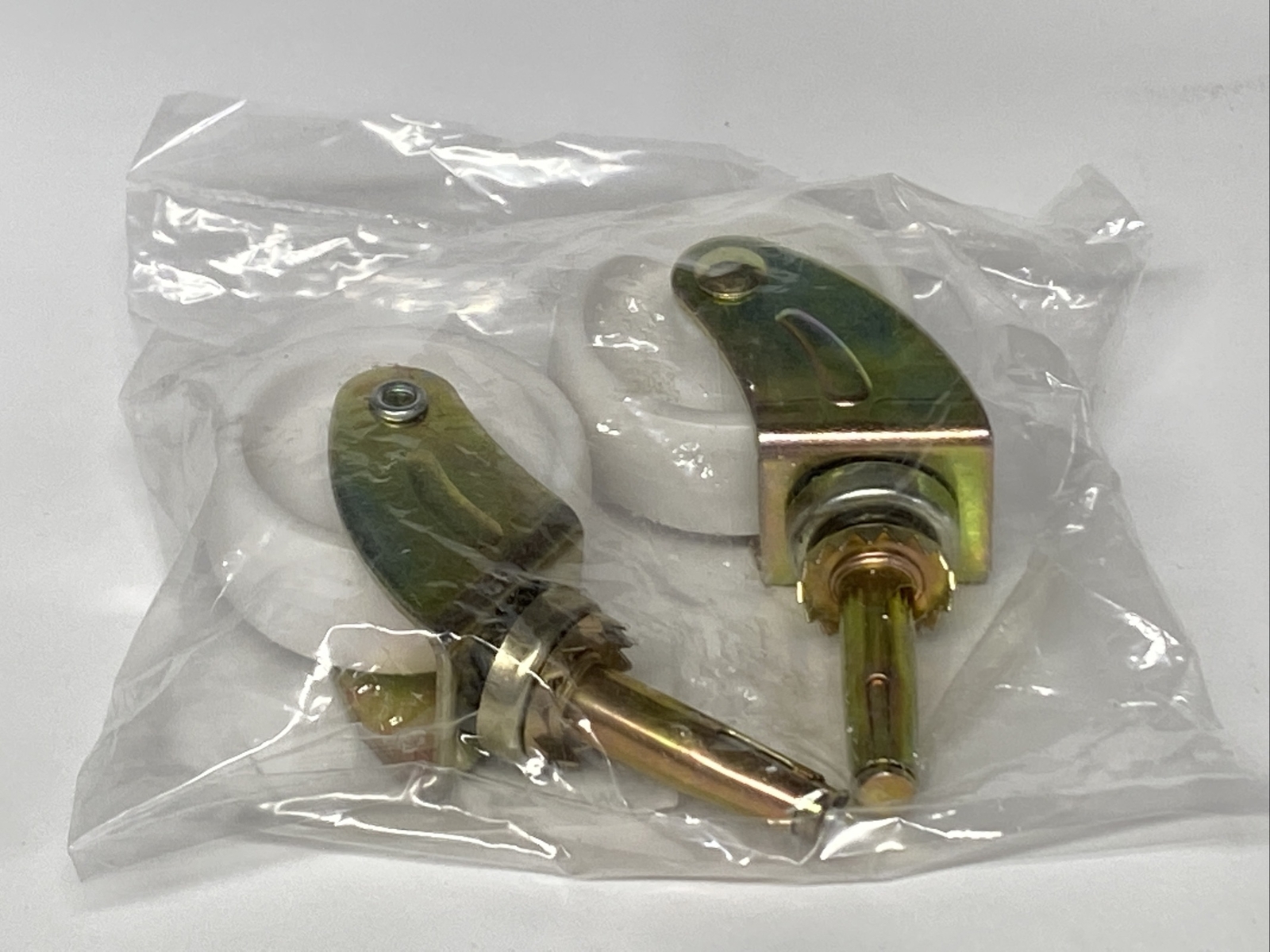 Waxman 4266299LW 2″ Stem Roller Caster White Wheels For 60lbs 2-Pack New