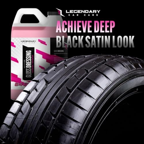 Legendary – Tire Shine Spray & Plastic Gloss Dressing 64oz (Half Gallon)