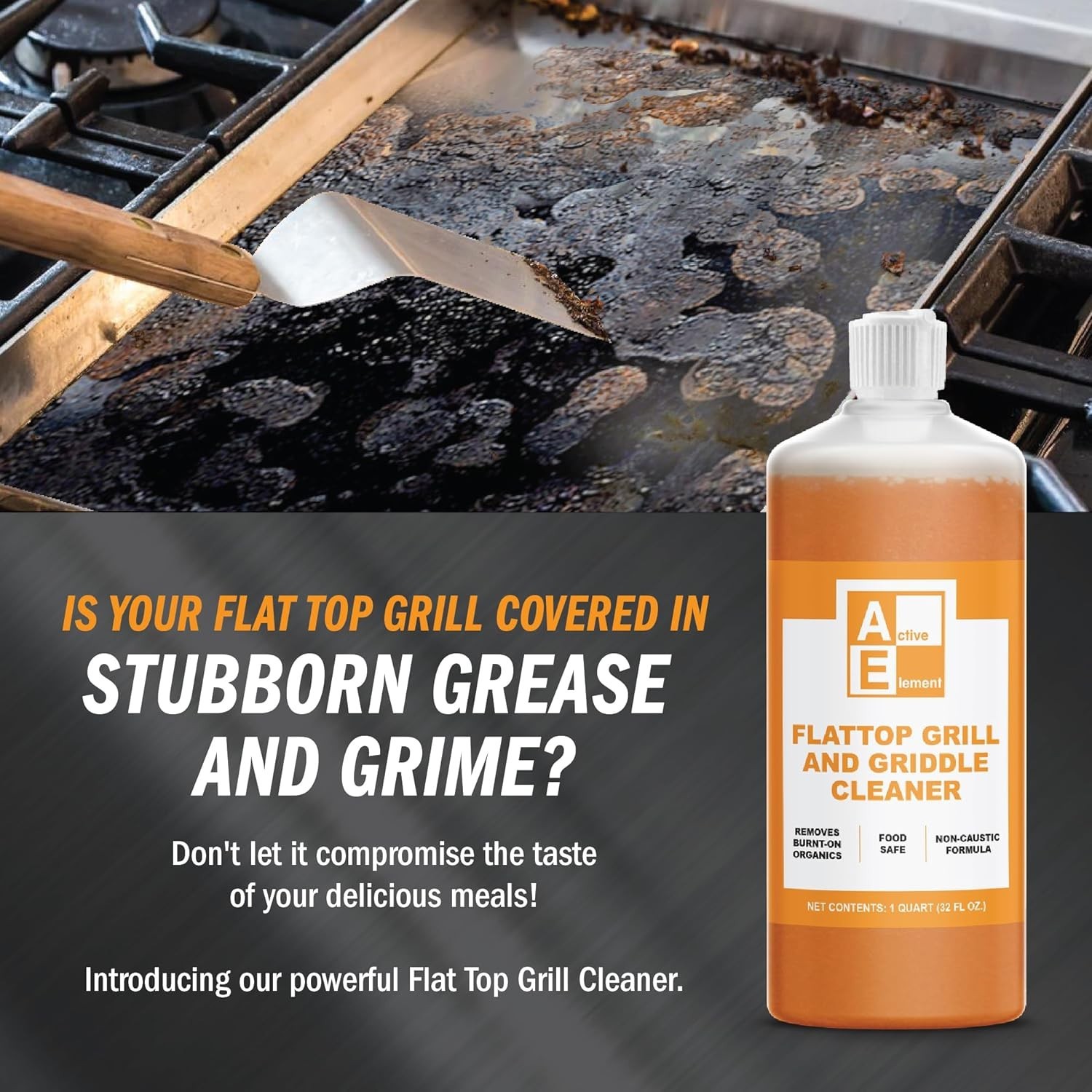 Flat Top Grill Cleaner – 32 fl oz | 32 Fl Oz (Pack of 1)