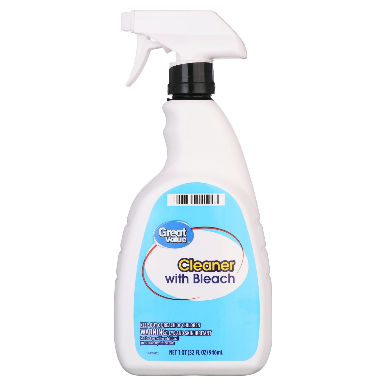 (9 pack) Great Value Cleaner with Bleach, 32 fl oz,NEW PRODUCT EXPLOSION