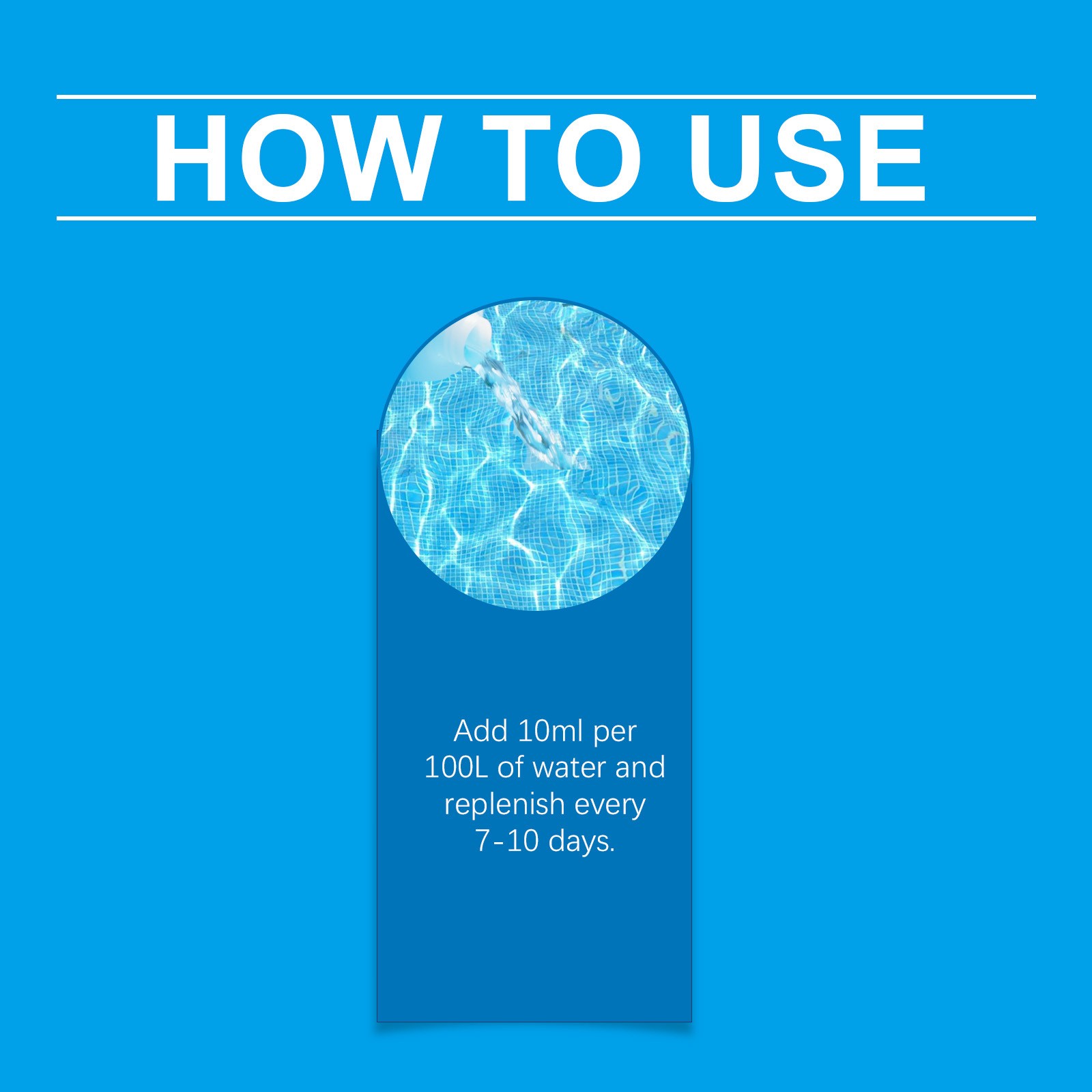 Swimming Pool Purifier Liquid Clears Cloudy Water for Inground & Above Pools