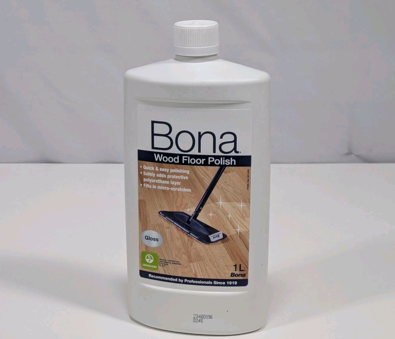 Bona Hardwood Floor Polish – Gloss Finish 1 Liter Wood Cleaner Protector