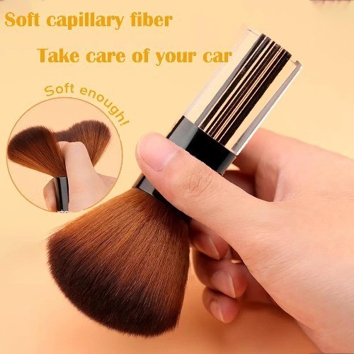 Car Interior Dusting Brush Dust Sweeping Color: Style 1 (1 medium black brush)