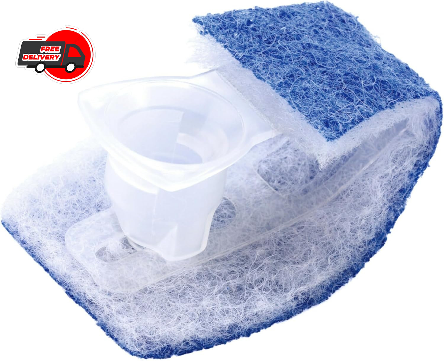 30 Pack Scotch Brite Disposable Toilet Scrubber Refills 10 Count Each