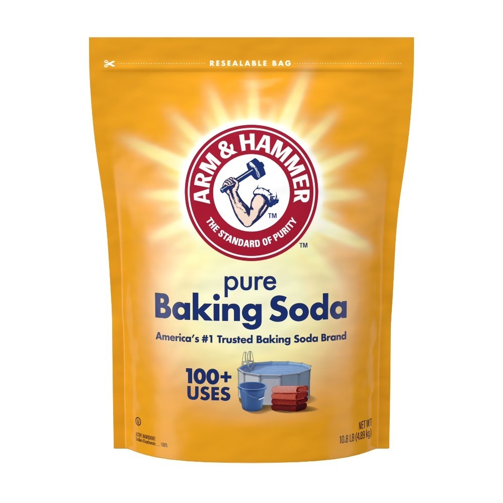 Baking Soda Pure for Cooking Baking Cleaning Deodorizing Pool 10.8 lb Bag