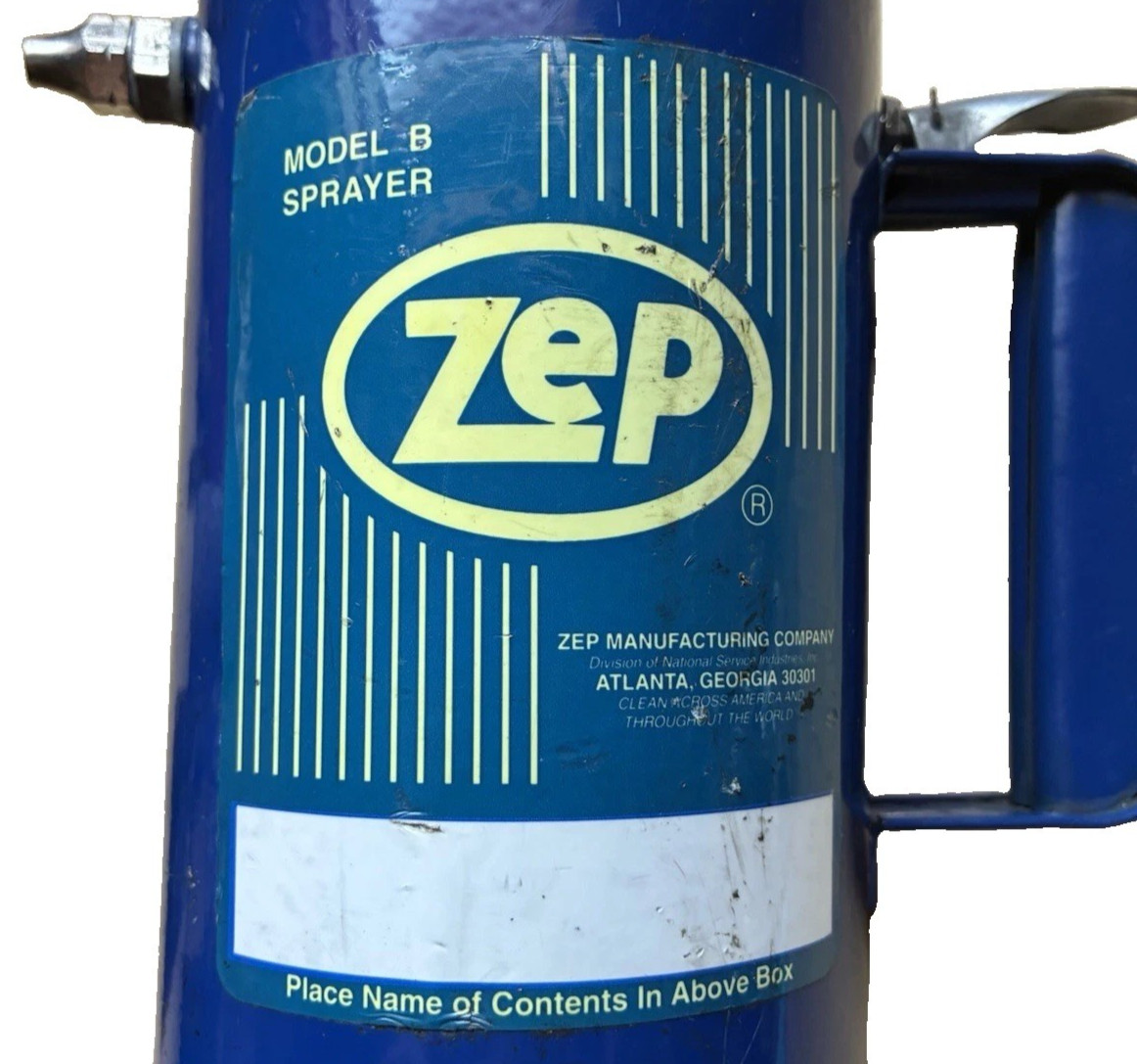 Zep Model B Heavy-Duty Steel Solvent Sprayer 32 oz Portable Air Sprayer Steel