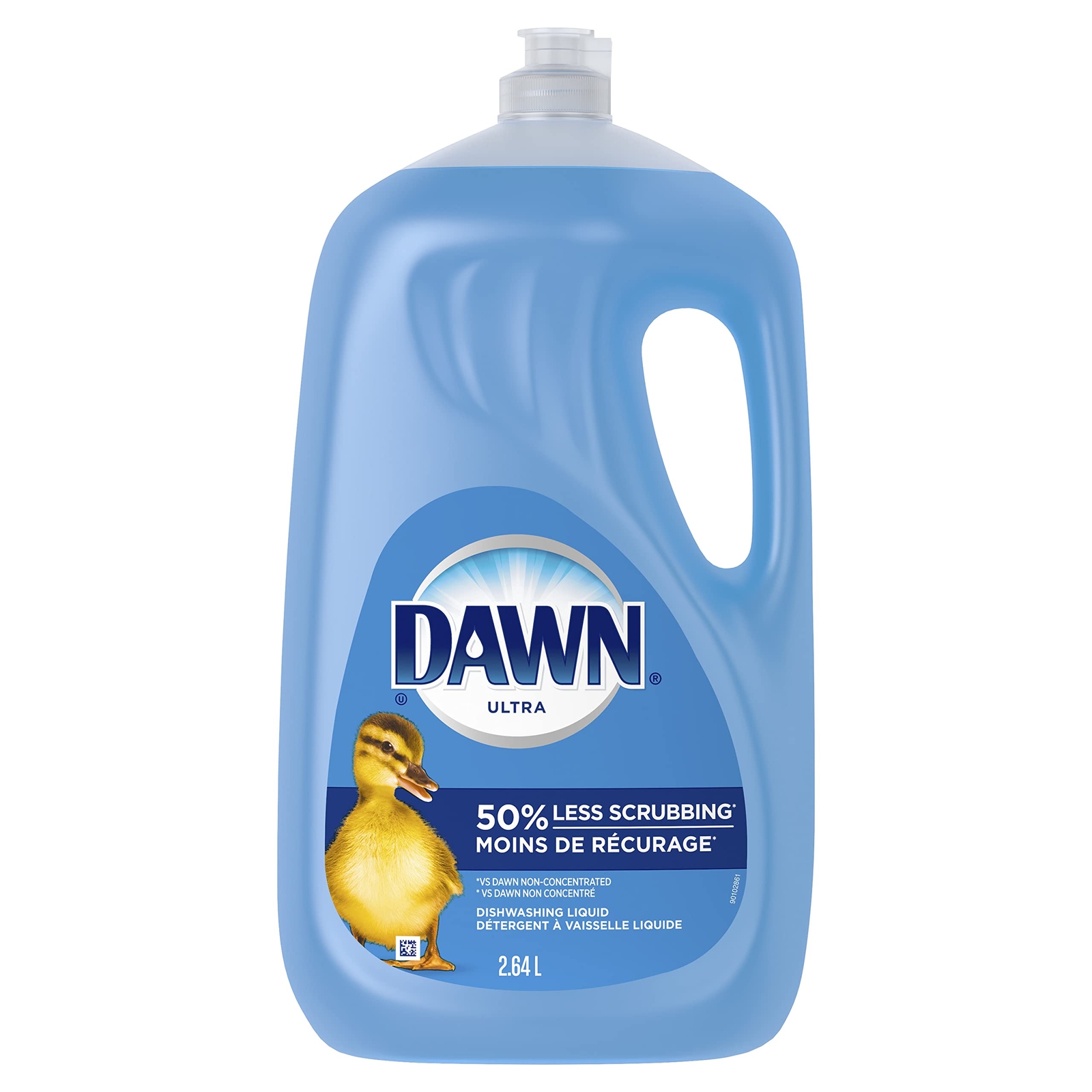 Dawn Ultra Original Dish Soap 89.2 Fl Oz Powerful Grease Cleaning Liquid