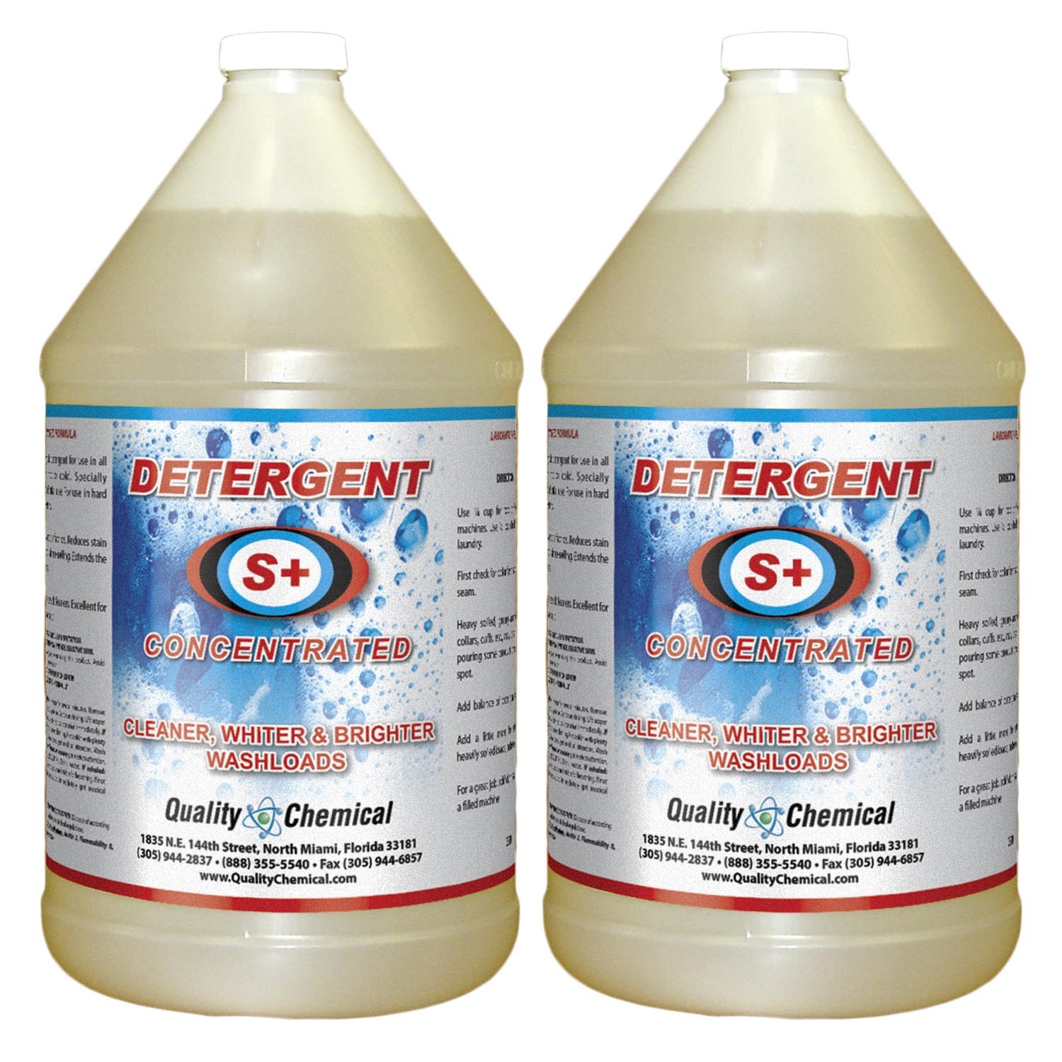 Detergent S+ Solvent-based Laundry detergent removes stains – 2 gallon case