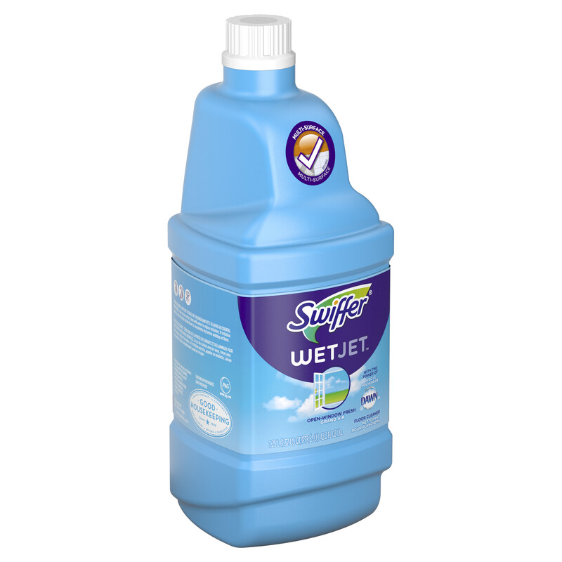 Swiffer WetJet 1.25 L FLOOR CLEANER Liquid Open Window Fresh Scent 23679 NEW!