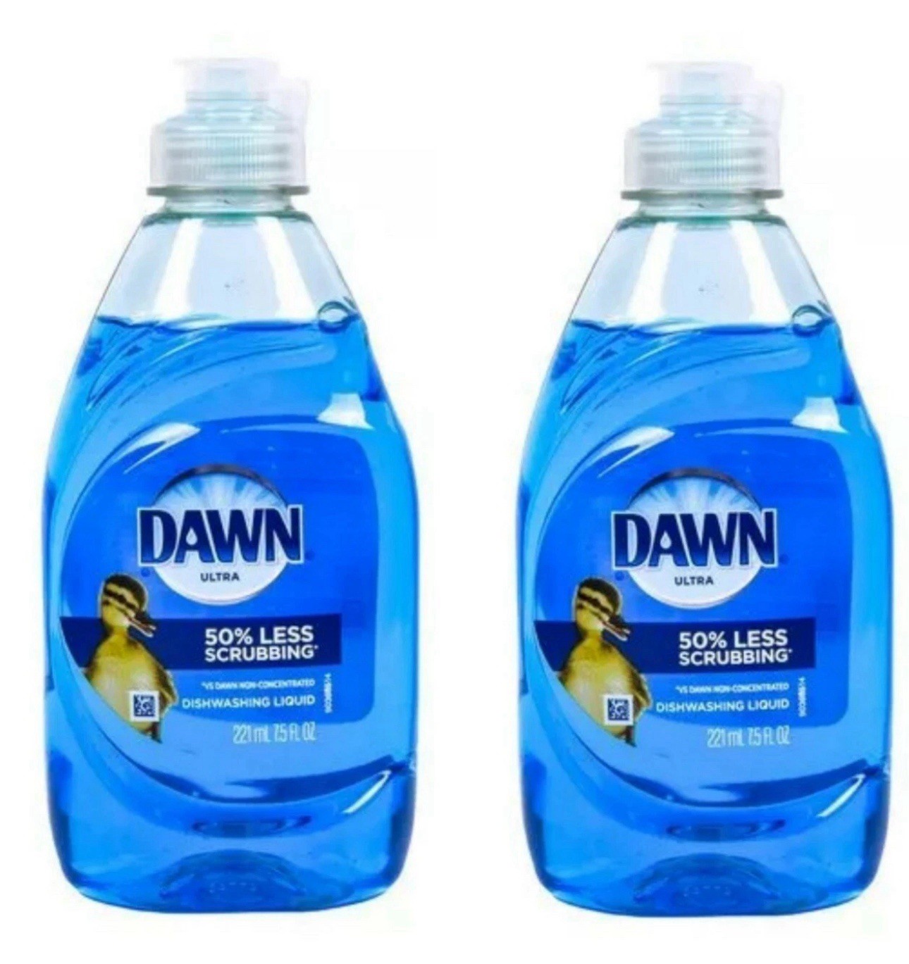 Dawn Ultra Dishwashing Liquid 7.5 Fl Oz 221ml 2X Bottles