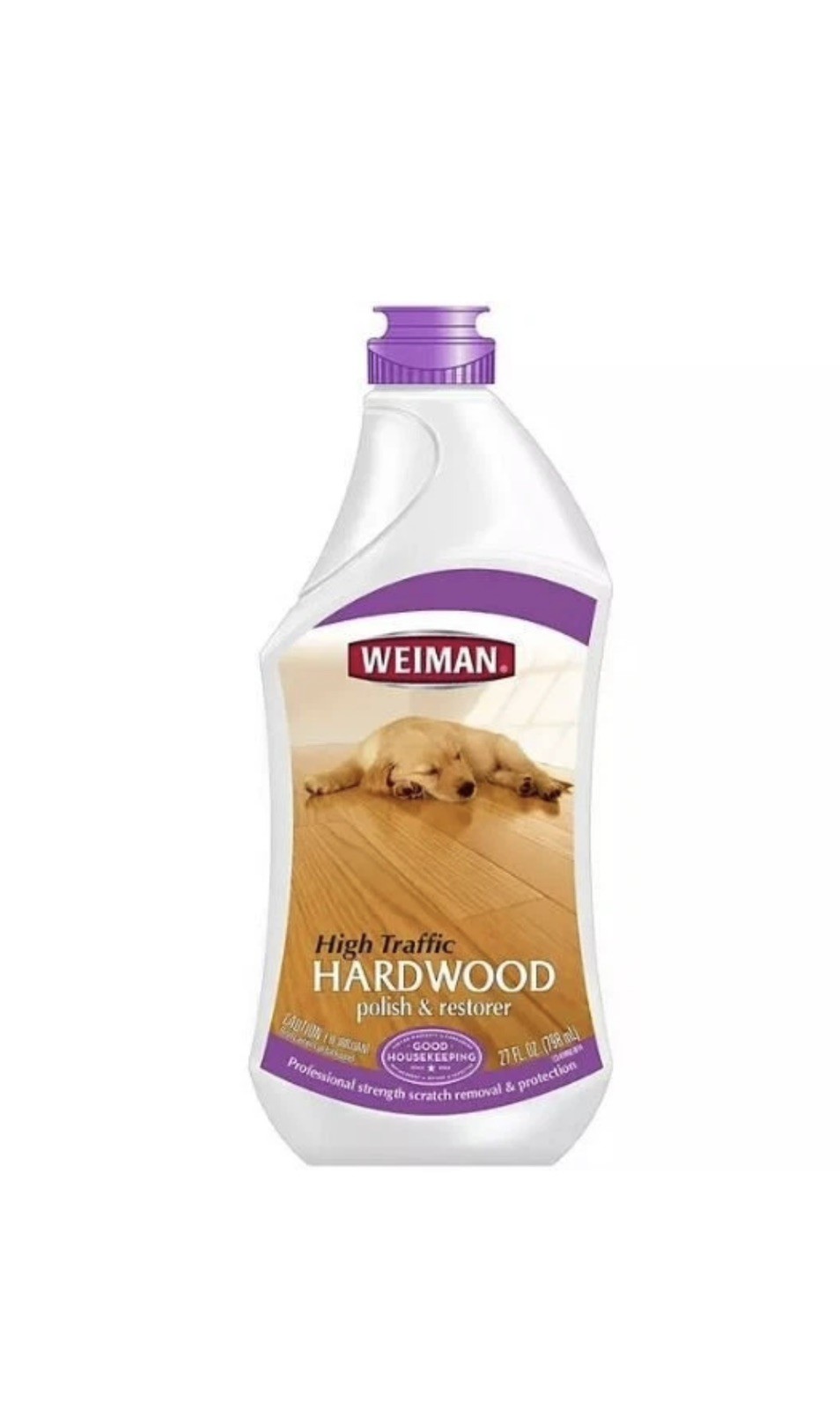 Weiman 123 High Traffic Hardwood Polish & Restorer 27 Oz