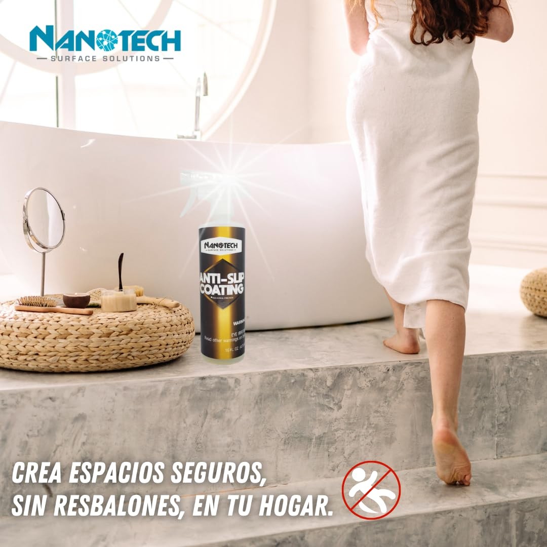 Nanotech Surface Solutions Anti-Slip Coating – Increases Friction Coefficient- R