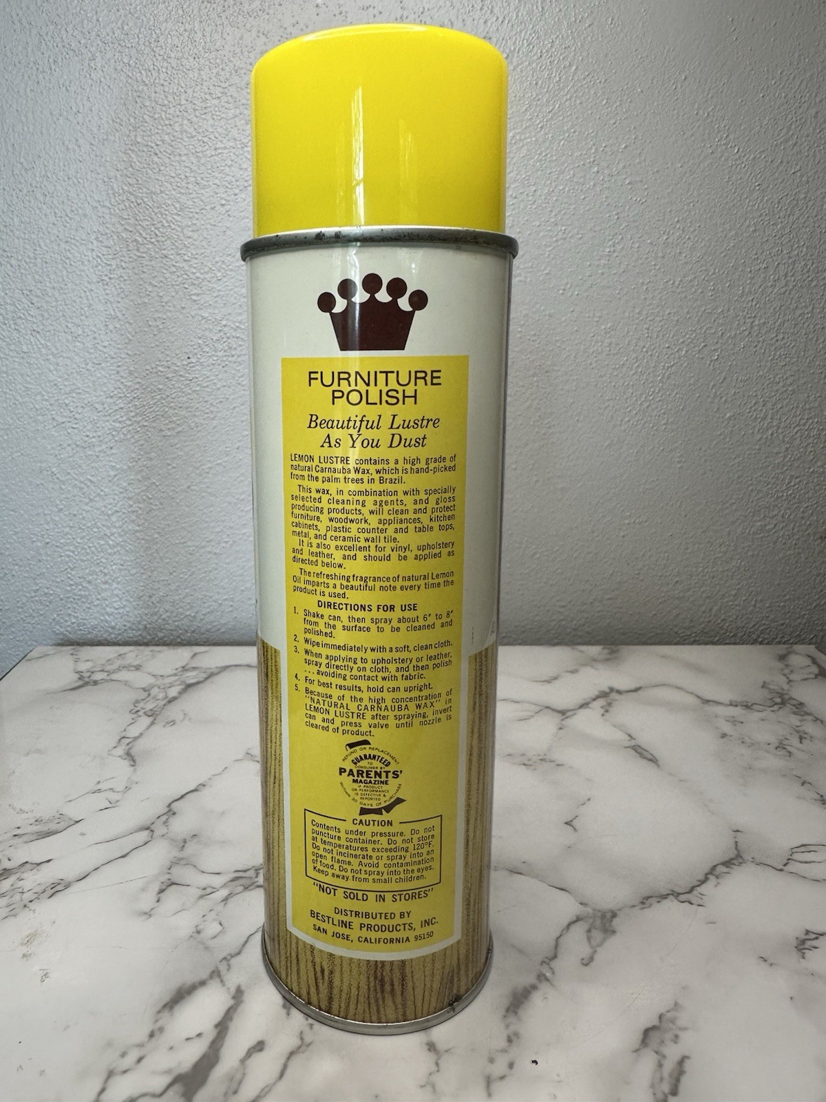 Bestline All Purpose Lemon Lustre Furniture Polish. Lemon Oil NEW 16.5oz