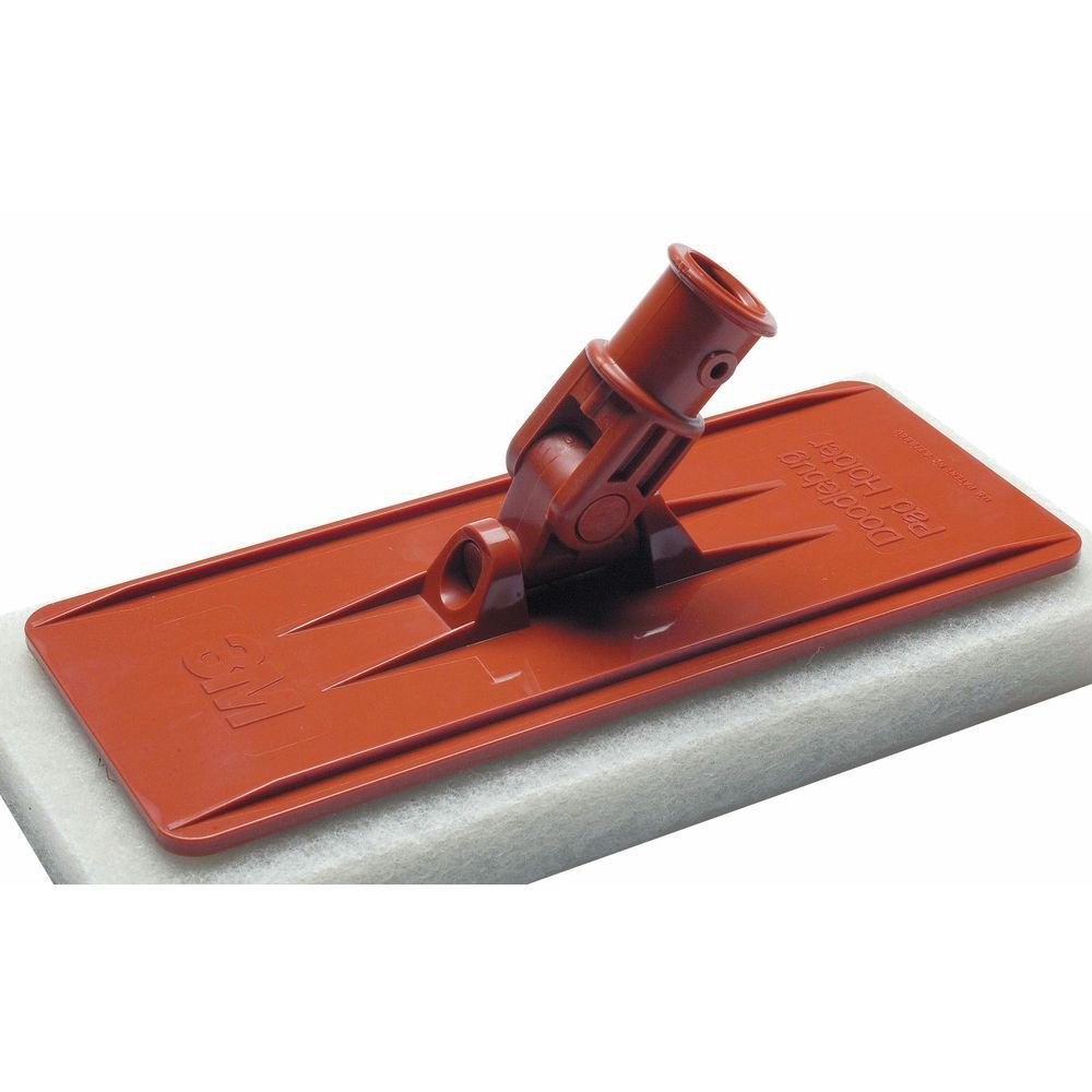 3M Doodlebug Floor Pad Holder Orange, 9″ Length x 3.75″ Width, Plastic | 1 Each