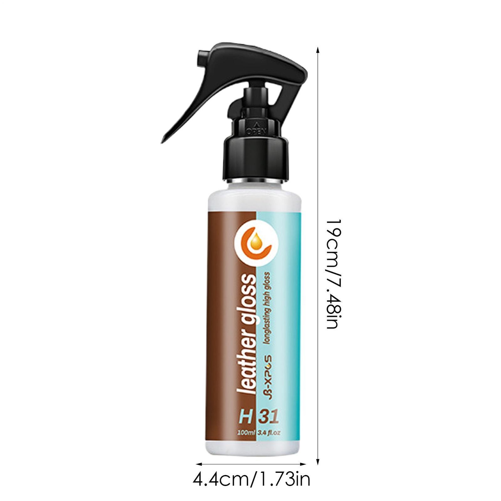 Leather Gloss Leather Conditioner For Leather Furniture & Car Seats 3.4 OZ