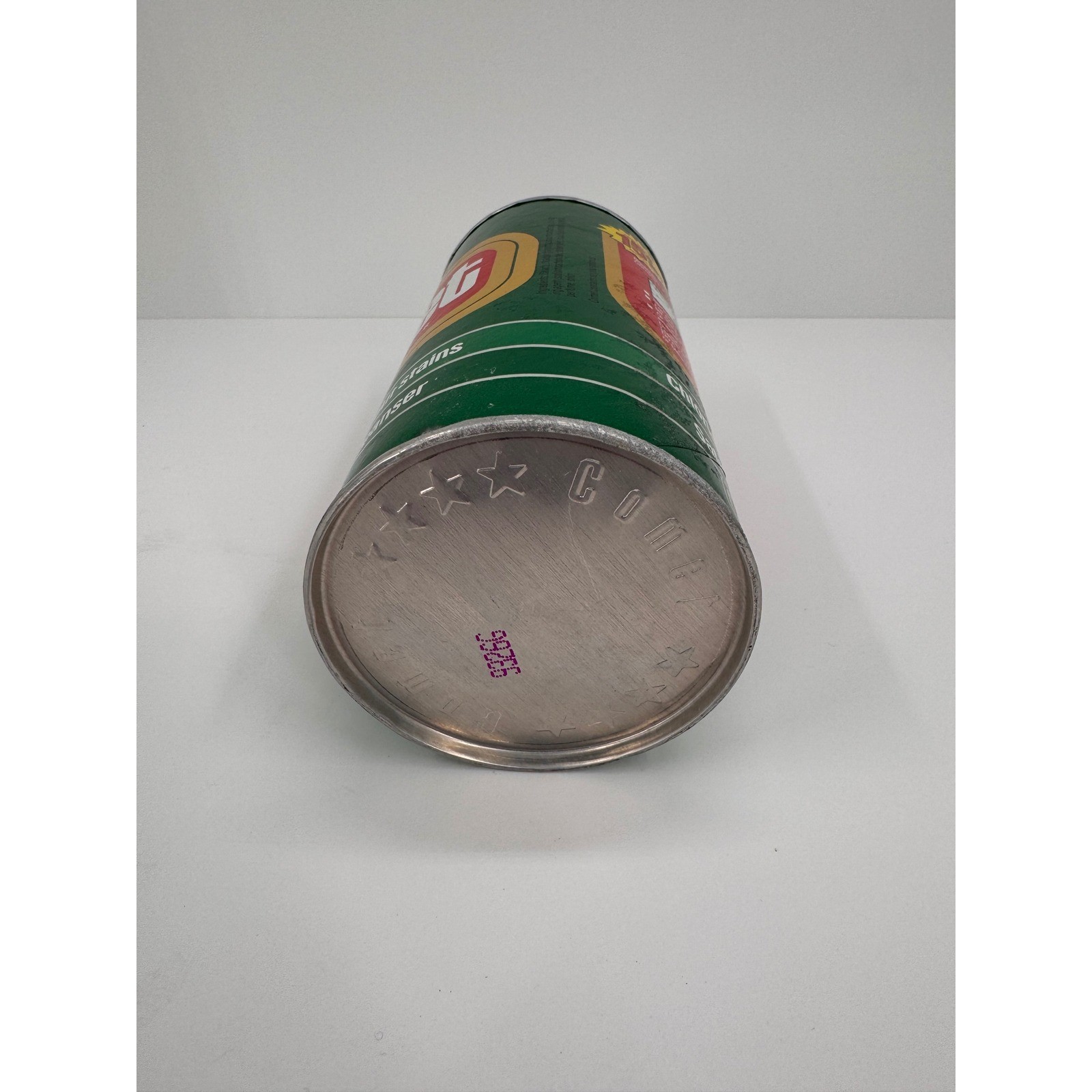 Vintage SEALED 1989 Comet Cleanser 14oz Canister Prop Kitchen Decor Green Can