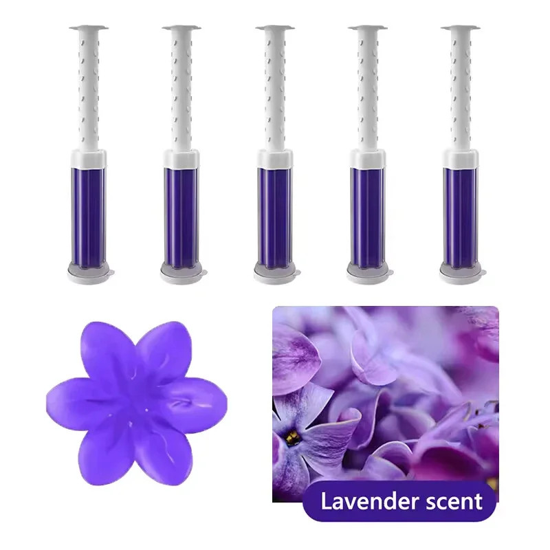 Toilet Gel 1Pc/12 Count Toilet Bowl Gel Stamp 6 Kinds of Scent Toilet Cleaner Ge