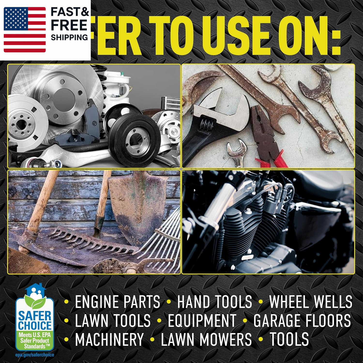 Brands® Automotive Calcium, Lime & Rust Remover, Cleaner for Multiple Surfaces,