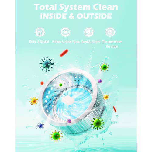 Uproot Clean Washing Machine Cleaner Tablets – 24 Pack for a 12 Month Supply