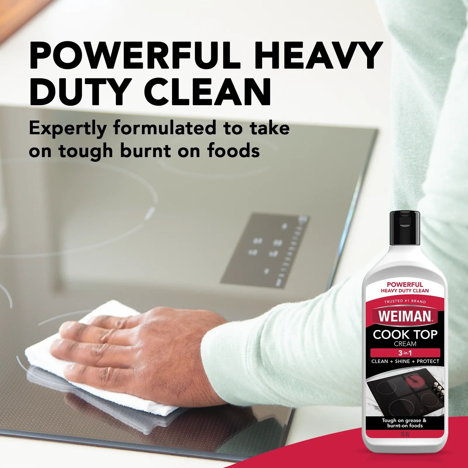 Weiman Cooktop Cleaner & Polish Cream 15 oz