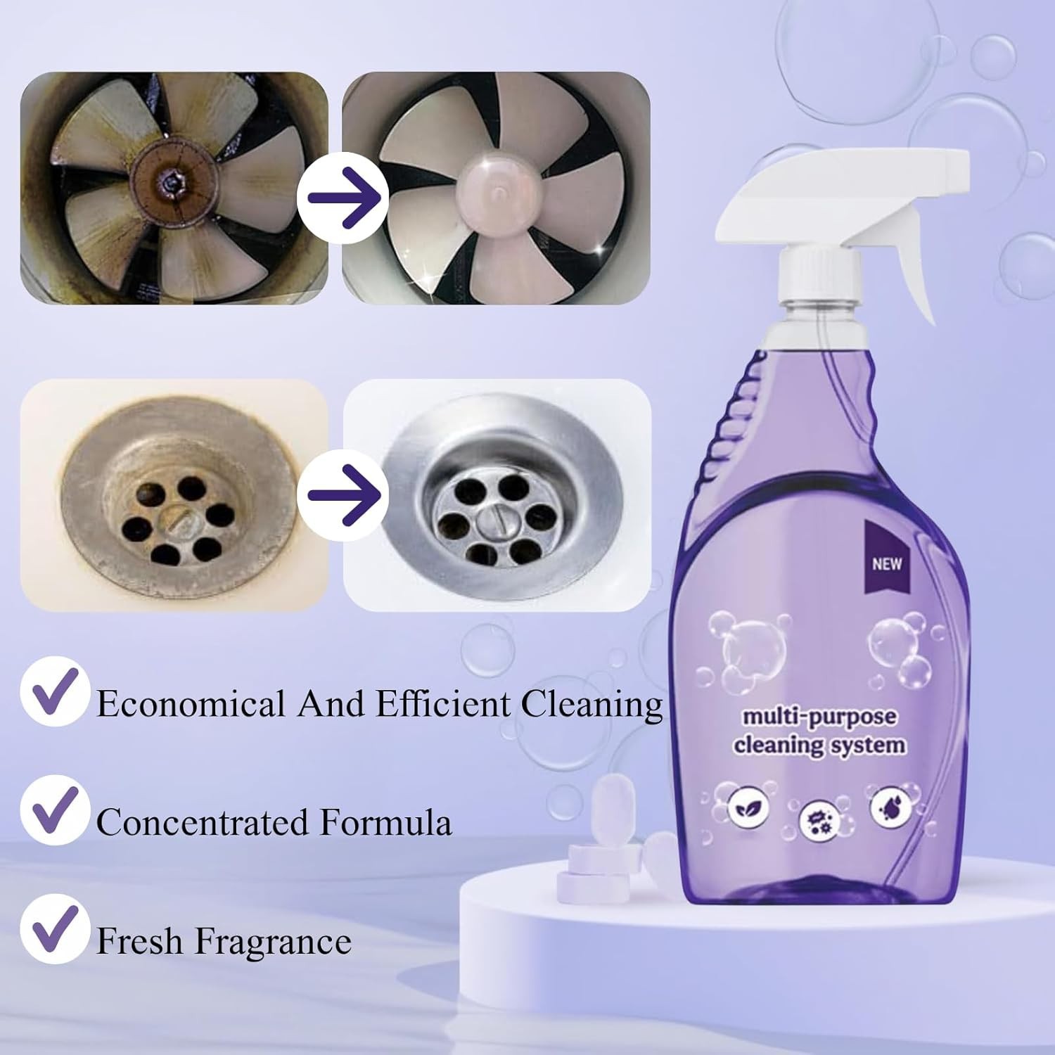 podafj Dr Clean Spray Cleaner for Ovens, Nuroclean spray, 2025 new Nuroclean