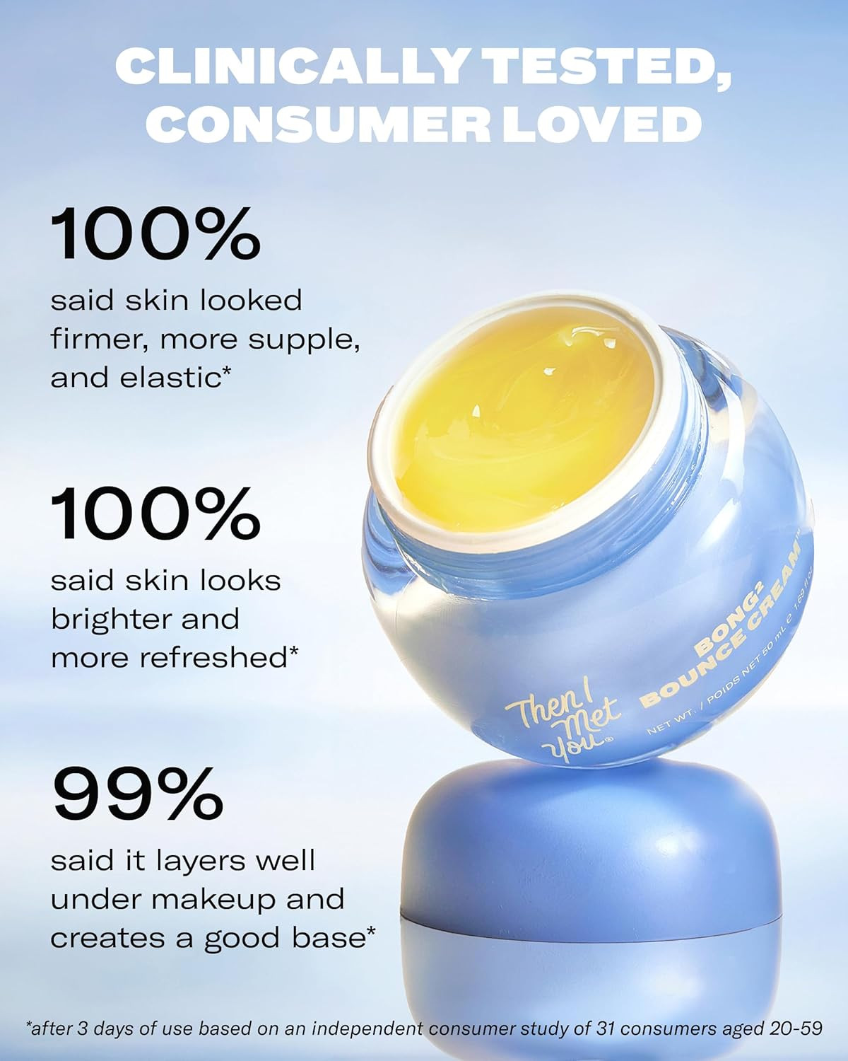 Bong² Bounce Cream, Allure Best of Beauty 2025, Lightweight Gel Cream Barrier Mo