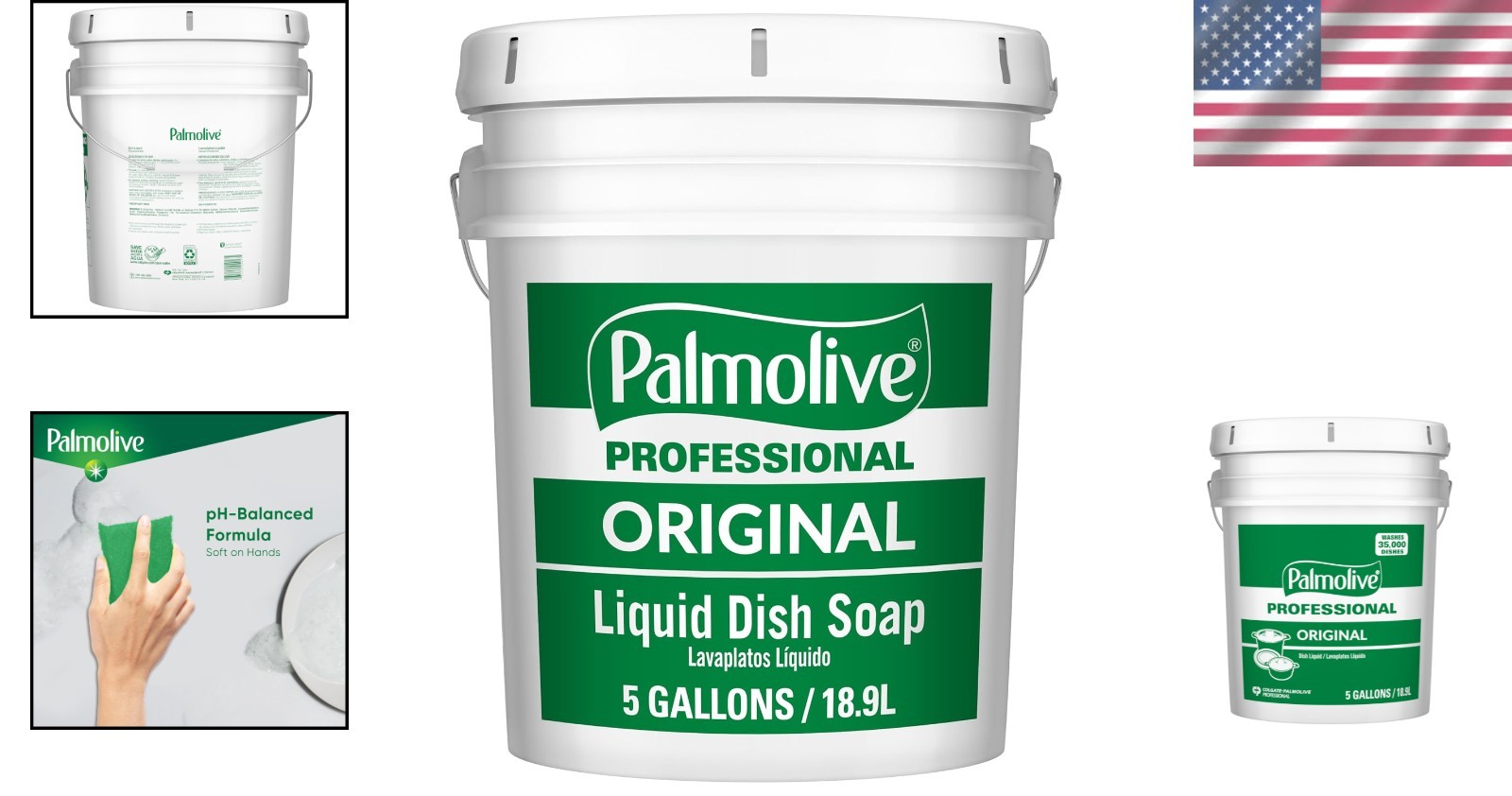 Professional Dish Soap, pH Balanced, Dishwasher Cleaner