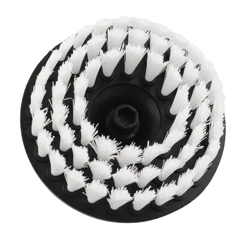 Drill Brush Power Scrubber Set 2–5in Nylon Cleaning Brushes for Bathroom Kitchen